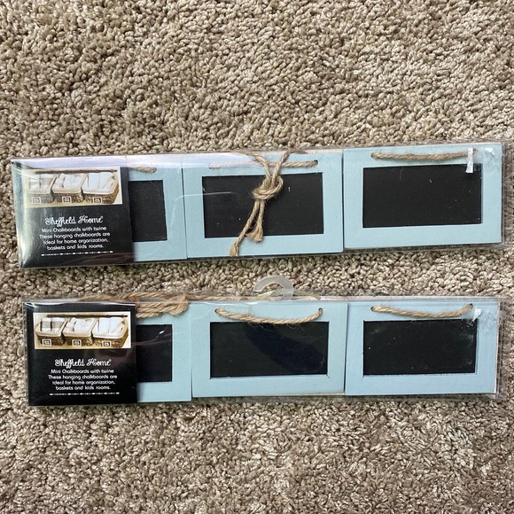 Decorative Mini Chalkboard Hanging Labels - Picture 1 of 3